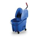 Rubbermaid Blue Down-press Combination Bucket and Wringer in Blue 