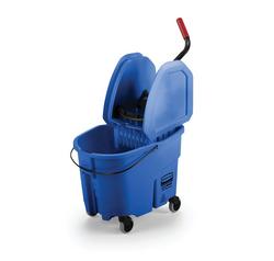 35 qt Down-press Combination Bucket and Wringer in Blue