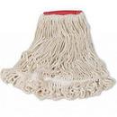 5 in. Cotton and Yarn Wet Mop in White
