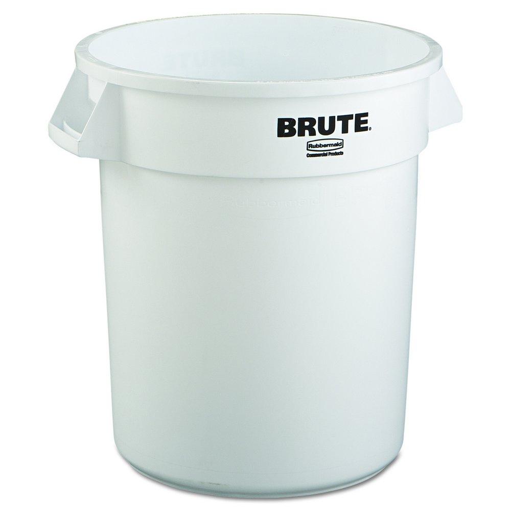 Rubbermaid White 19-1/2 in. 20 gal Container 