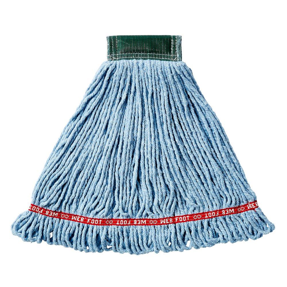 Rubbermaid Blue 5 in. Cotton and Synthetic Yarn Blend Wet Mop 