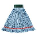 Rubbermaid Blue 5 in. Cotton and Synthetic Yarn Blend Wet Mop 