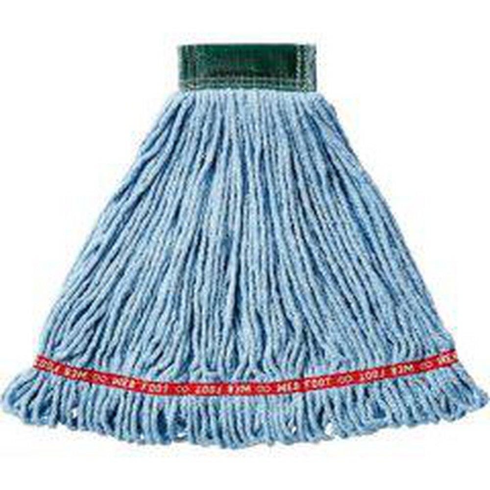 Rubbermaid Blue 5 in. Cotton and Synthetic Yarn Blend Wet Mop 