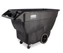 Rubbermaid Black Structural Foam Tilt Truck in Black 