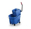 Rubbermaid Blue Combo Side Press Bucket 