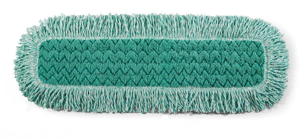 Rubbermaid Green 18 in. Microfiber Dust Pad 