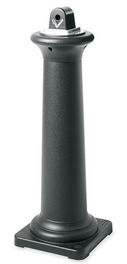 Tuscan Receptacle in Black