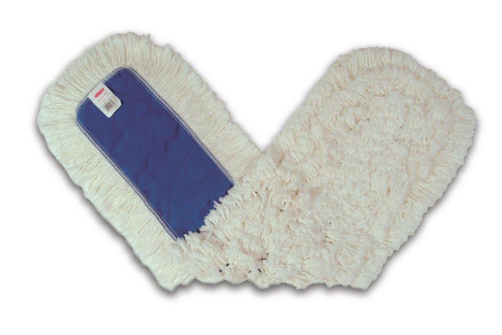 36 in. Heavy Duty Dust Mop Cut End in White 