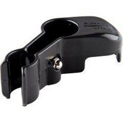 4 x 1-1/4 x 1-1/4 in. Plastic Dust Pan Hanger Bracket in Black