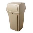 Rubbermaid Beige 35 gal Container 