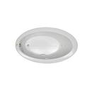 JACUZZI&reg; White 66-1/4 x 38-1/4 in. Whirlpool Drop-In Bathtub with End Drain 