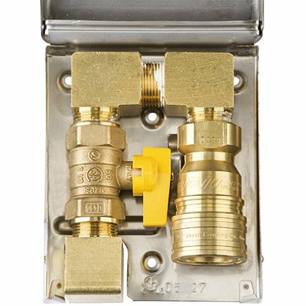 Burnaby Stainless Steel Gas Outlet Box 