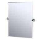 32 x 24 in. Frameless Rectangle Mirror in Polished Chrome