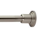 Gatco Satin Nickel 72 in. Shower Rod Set 