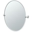 Gatco Polished Chrome 28-1/2 in. Large Framed Oval Mirror 