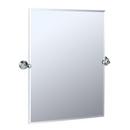 31-1/2 x 23-1/2 in. Rectangular Wall Mirror in Polished Chrome