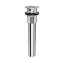 Jones Stephens Chrome Plated Vessel Sink Drain Assembly (Less Overflow) 