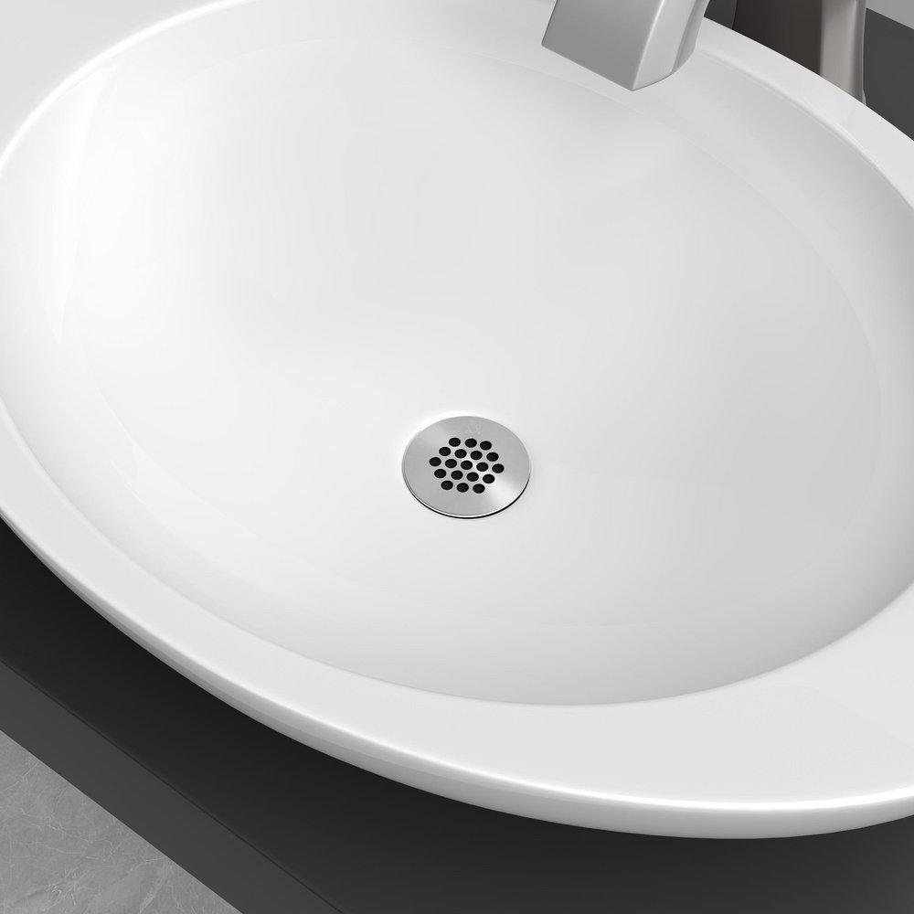 Jones Stephens Chrome Plated Vessel Sink Drain Assembly (Less Overflow) 