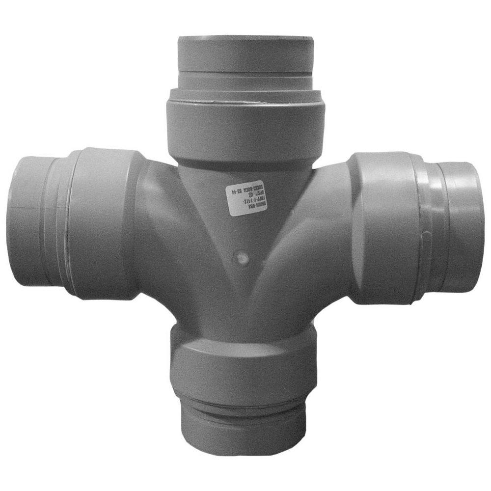 Orion Fittings No Hub Polypropylene Tee 