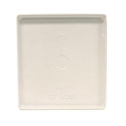 29-1/2 in. Plastic Washing Machine Pan in White