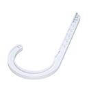 Water-Tite White Plastic J-Hook in White 