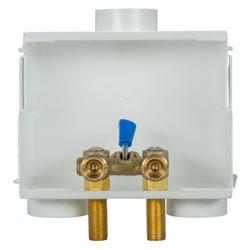 Single Lever Dual Drain Sweat Washing Machine Supply Box
