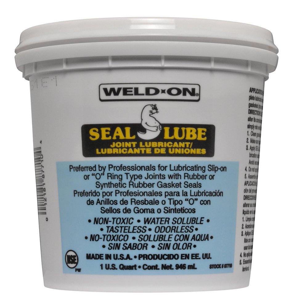 Weld-On&reg; Amber Residential Seal Lubricant 