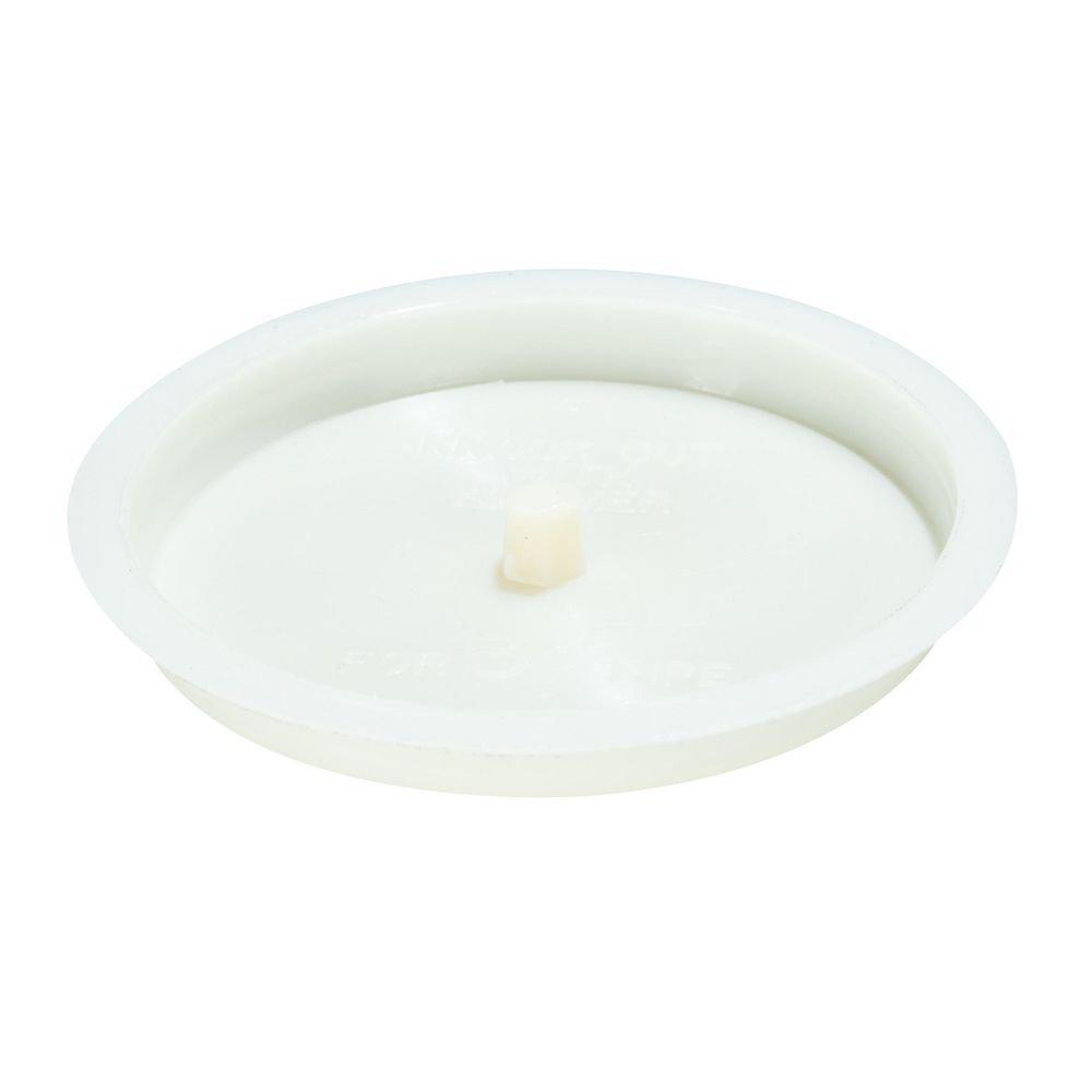 Test-Tite&reg; White Plastic Test Cap 