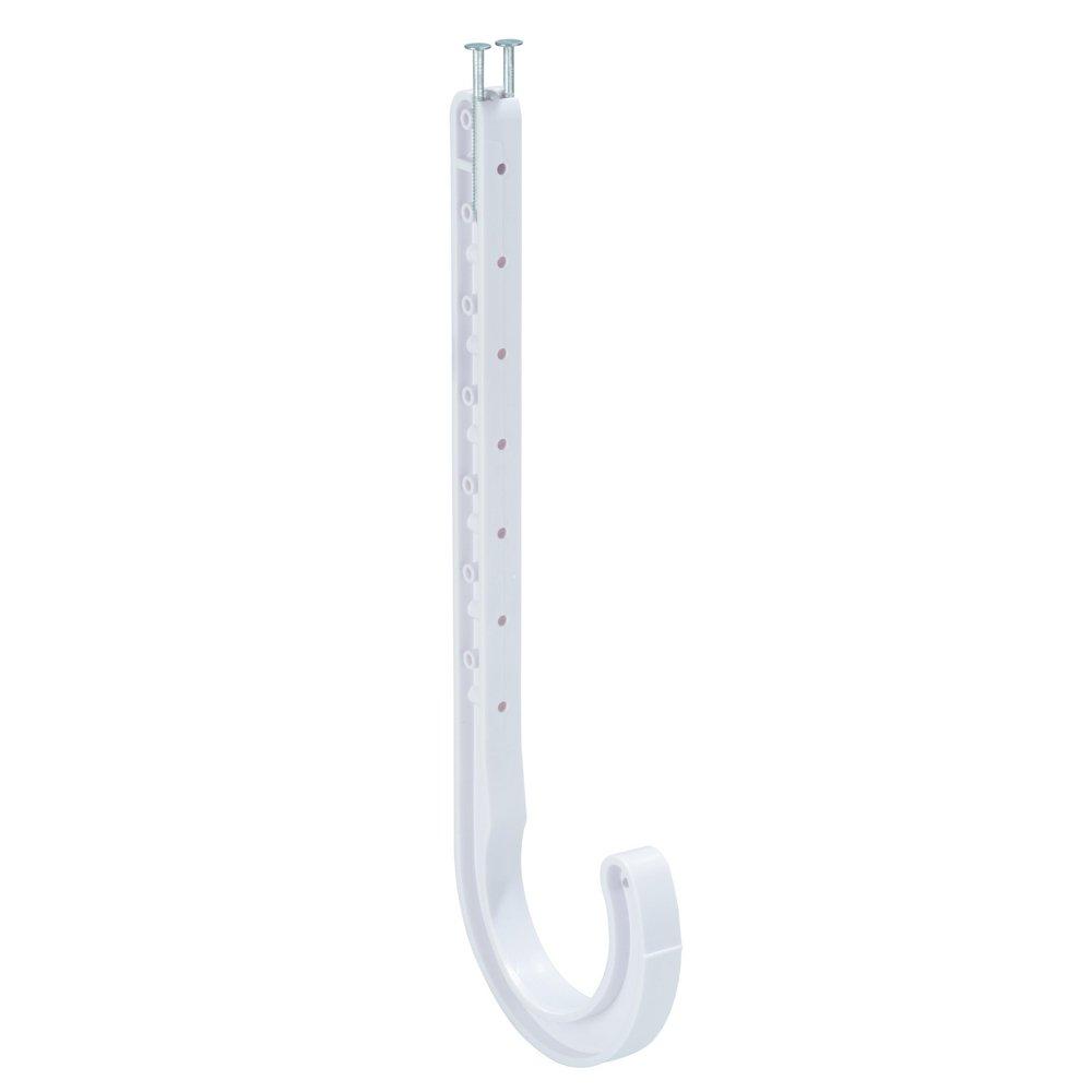 Water-Tite White Plastic J-Hook in White 