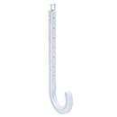 Water-Tite White Plastic J-Hook in White 