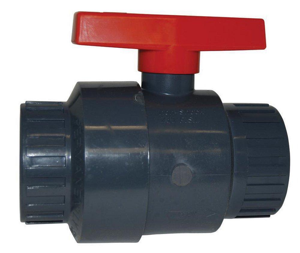 Zoeller Pump Co Grey Plastic Slip 150# Ball Valve 