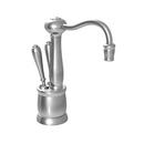 0.7 gpm 1 Hole Deck Mount Hot Water Dispenser with Double Lever Handle in Polished Chrome