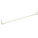 Better Home White Steel Adjustable Closet Rod 