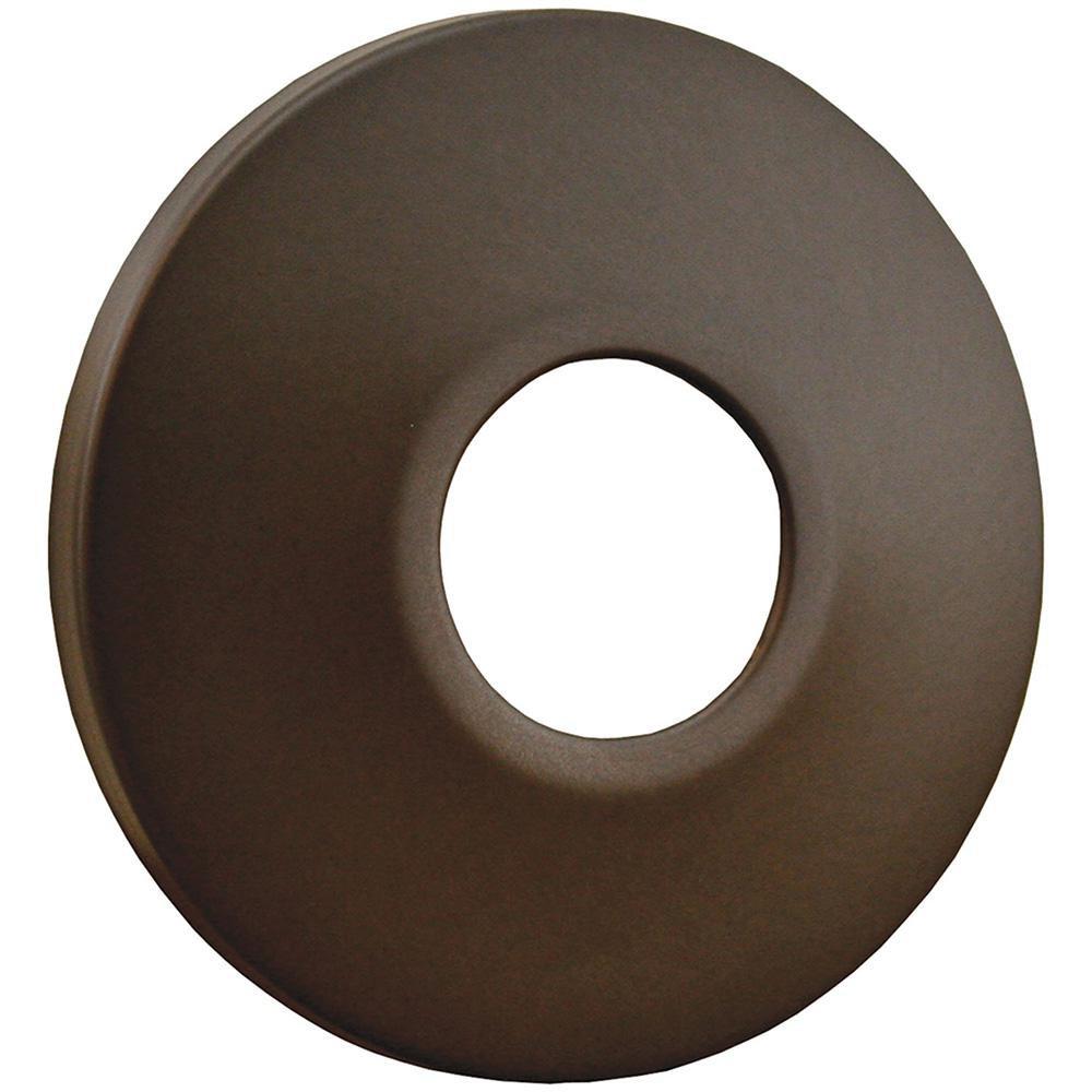 Jones Stephens Oil Rubbed Bronze 1/2 in. Metal Low Escutcheon 