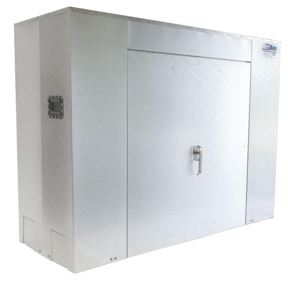 Hot Box Aluminum 74 in. 40 in. Valve Covers & Enclosure 