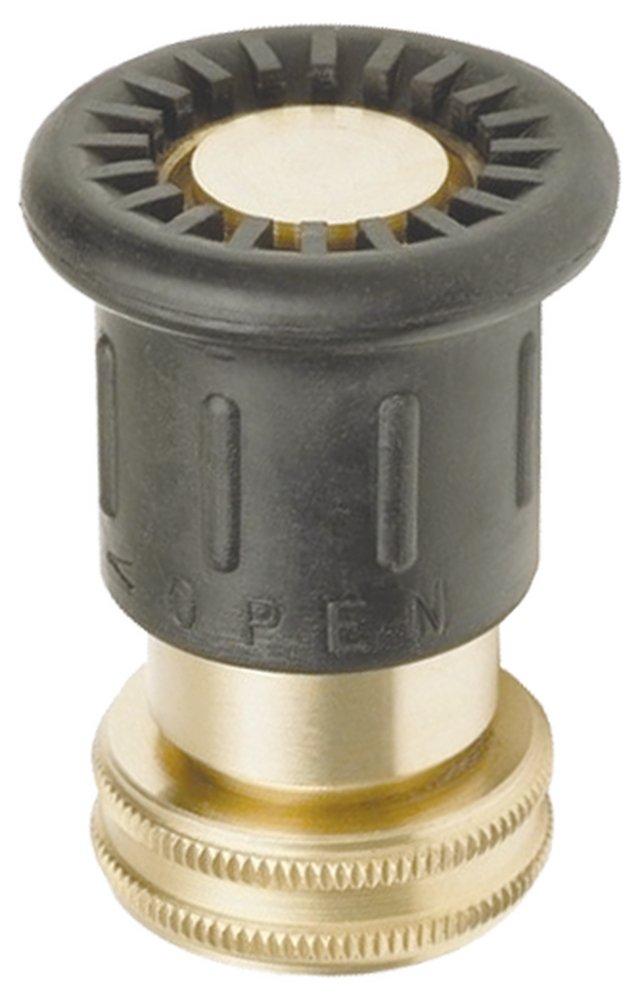 Dixon Valve & Coupling 1-1/2 NST HP Brass Indicator FOG Nozzle 