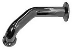 1-1/2 x 1-1/2 in. 45 Degree Angle Left Short Bend Waste Arm