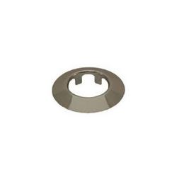 3 in. Carbon Steel and Stainless Steel Escutcheon in Chrome Plated