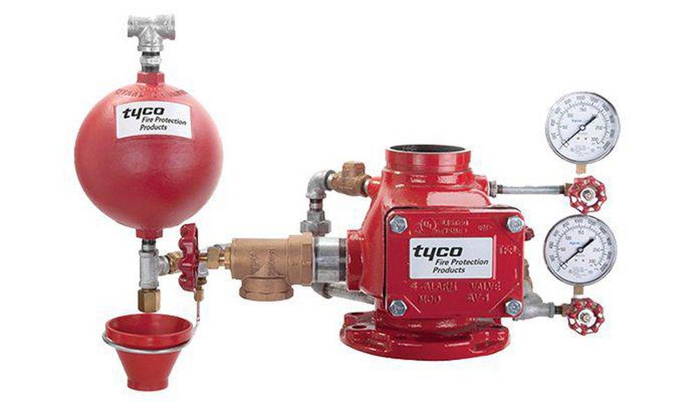 Tyco Ductile Iron Flanged x Grooved Sprinkler Check Valve 