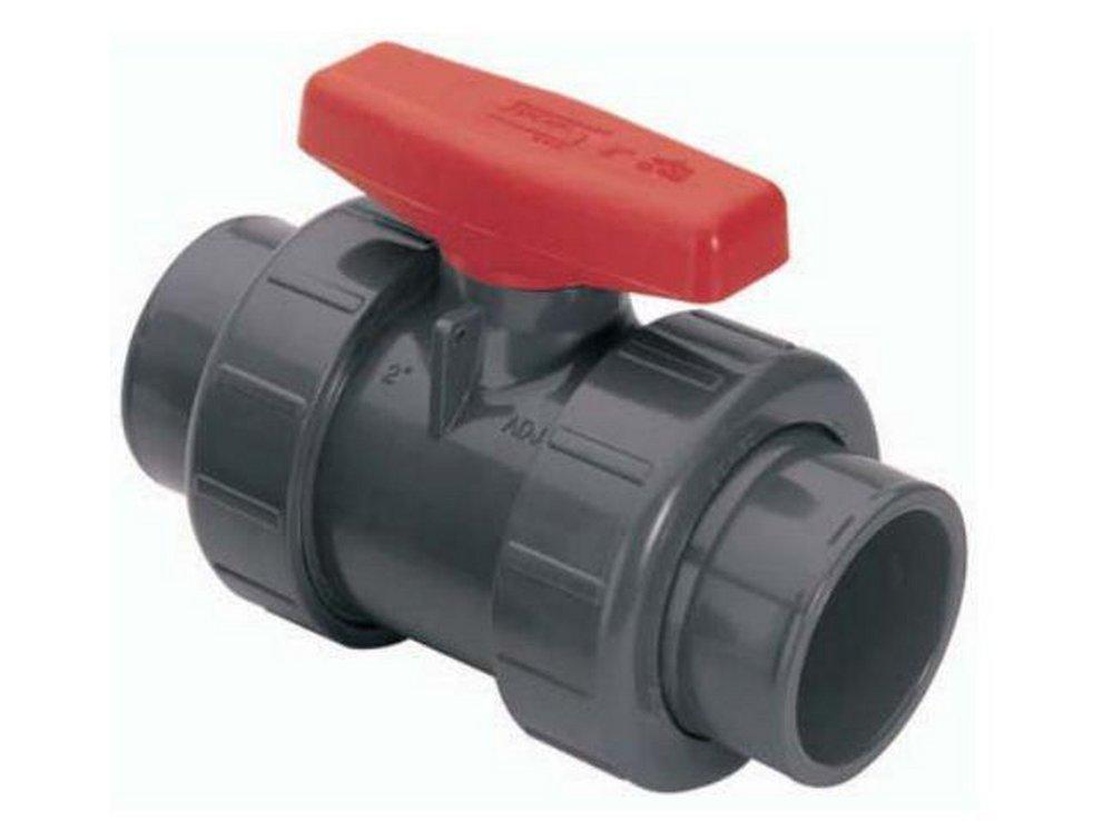 Grey Plastic Standard Port Union Socket Weld 235# Ball Valve 
