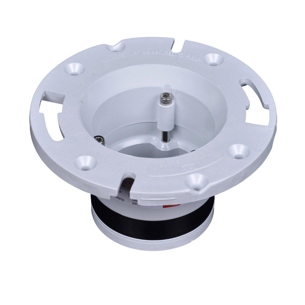 Oatey&reg; White 4 in. PVC Cast Iron Closet Flange Repair 