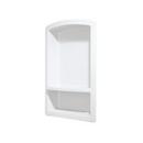 Swan Corporation White 22 in. Rectangular Shower Shelf 