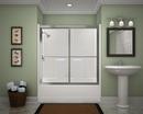 Aquatic White 60 x 75-1/4 in. Tub and Shower in White 