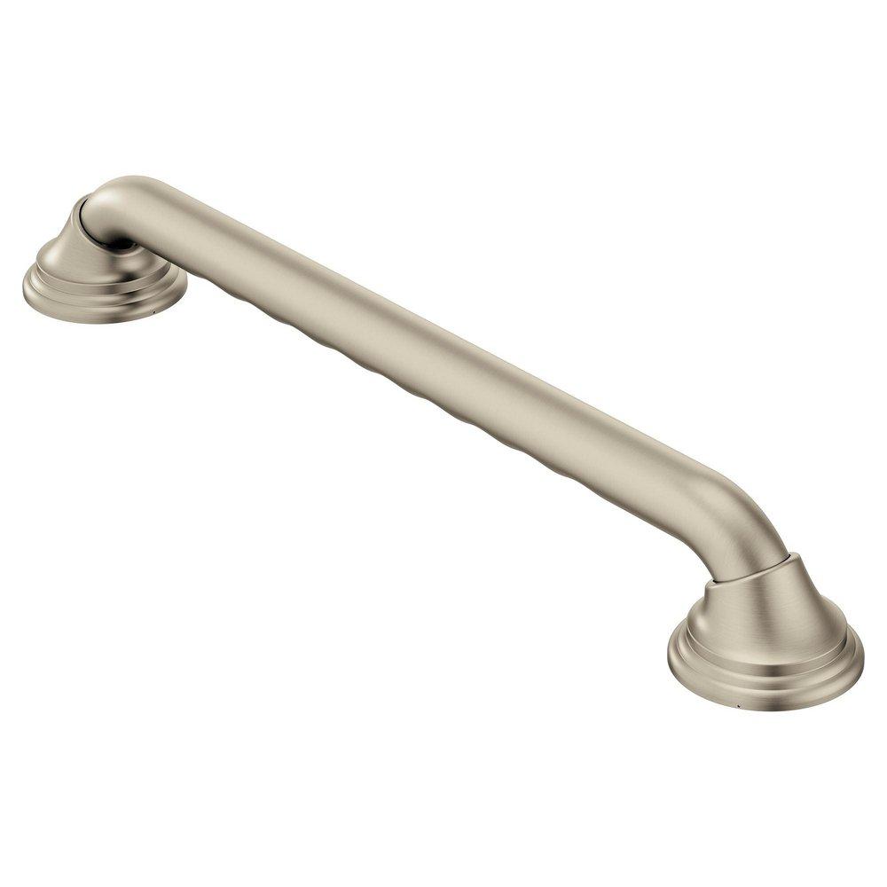Moen Brushed Nickel Grab Bar in Brushed Nickel 