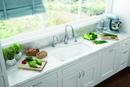 Franke White 29-7/8 x 19-1/2 in. No Hole Fireclay Single Bowl Undermount Kitchen Sink 