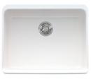 Franke White 23-5/8 x 19-7/8 in. Fireclay Single Bowl Farmhouse Kitchen Sink 