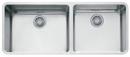 42-15/16 x 18-1/8 in. No Hole Stainless Steel Double Bowl Undermount Kitchen Sink with Sound Dampening