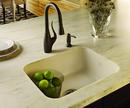 Franke White 14-3/8 x 17-1/8 in. Undermount Fireclay Bar Sink 