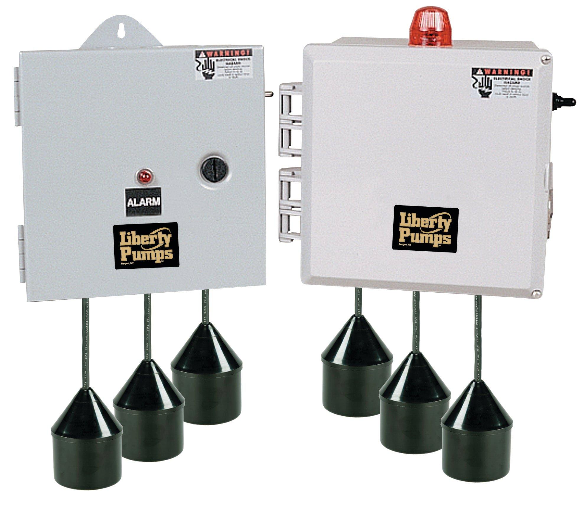 Liberty Pumps Grey 1-Phase Simplex Control Panel 