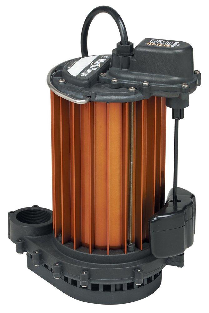 Liberty Pumps 1-1/2 in. 115V 10 ft. Aluminum Plastic Sump Pump 